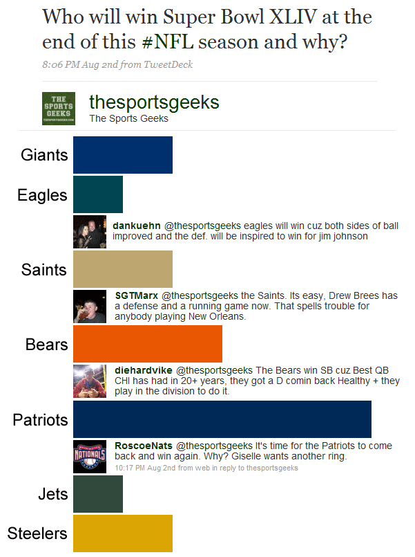 Tweets of the Week Super Bowl Picks The Sports Geeks